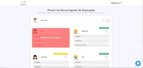 leituras video Escola Magica